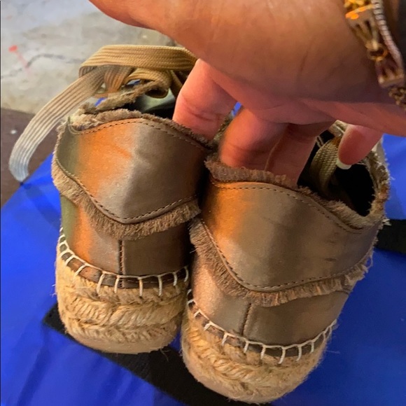 Steve Madden Olive Green Espadrille Shoes - Picture 3 of 3